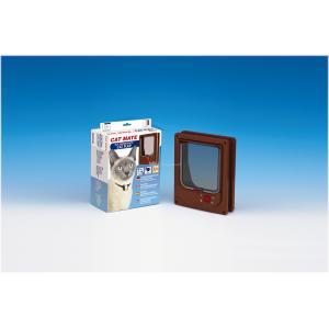 Cat Mate electromagnetisch kattenluik met vierwegsluiting 60mm wit Cat Mate electromagnetisch kattenluik met vierwegsluiting 60mm wit