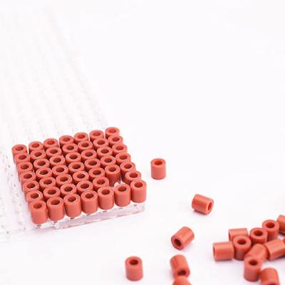 Vaessen Creative • strijkkralen rood bruin 1100st.