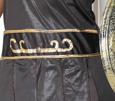 Vrouwelijke gladiator outfit
