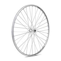 Gurpil Chrina 700c Achterwiel Schroefdraad op freewheel Snelspanner - Zilver Polished - thumbnail