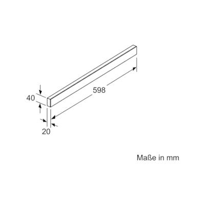 Bosch DSZ4686 Afzuigkap accessoire Zwart - thumbnail