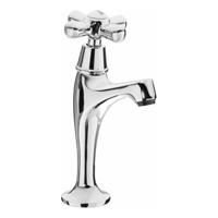 Fonteinkraan Wiesbaden Lento | Opbouw | Koudwater kraan | Standaard model | Vintage | Chroom - thumbnail