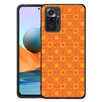 Xiaomi Redmi Note 10 Pro Back Case Batik Oranje - thumbnail