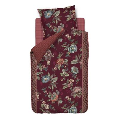 Pip Studio dekbedovertrek Poppy Stitch Red