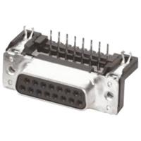 HARTING 09663526611 D-sub female connector 90 ° Aantal polen: 25 Solderen 1 stuk(s) - thumbnail