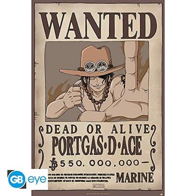 Poster One Piece - Wanted Ace 61x91,5cm Poster One Piece - Wanted Ace 61x91,5cm