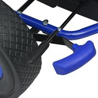 Skelter met pedalen en verstelbare zitting blauw - thumbnail