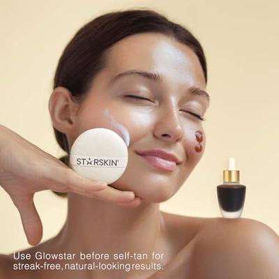 Starskin Essentials Glowstar Foaming Peeling Puff 1stuks