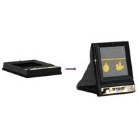 VidaXL Airsoft doel zwart 19 x 26 x 25 cm kunststof - thumbnail