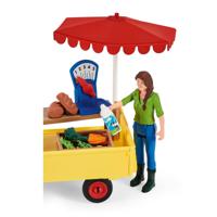 Schleich farm world - mobiele farmstand speelfiguur - thumbnail