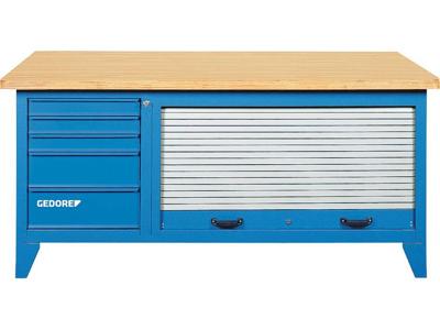 Gedore Werkbank met metalen jaloezie - 6618050 Gedore Werkbank met metalen jaloezie - 6618050