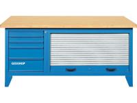 Gedore 6618050 Werkbank (b x h x d) 2000 x 900 x 875 mm Blauw - thumbnail