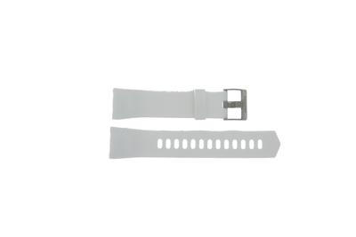 Horlogeband Smartwatch Calypso K8500 / K8500-2 Kunststof/Plastic Wit 13mm Horlogeband Smartwatch Calypso K8500 / K8500-2 Kunststof/Plastic Wit 13mm