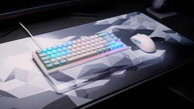 CHERRY XTRFY GP5 Litus Wit/Grijs XL Muismat