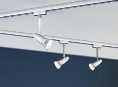 Paulmann Barelli 230V-railsysteem lamp URail GU10 10 W LED Chroom, Chroom (mat) Paulmann Barelli 230V-railsysteem lamp URail GU10 10 W LED Chroom, Chroom (mat)