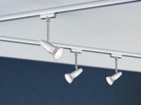 Paulmann Barelli 230V-railsysteem lamp URail GU10 10 W LED Chroom, Chroom (mat) - thumbnail