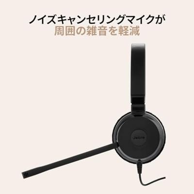 Jabra Evolve 20 On Ear headset Kabel Stereo Zwart Noise Cancelling, Ruisonderdrukking (microfoon) Headset, Mono Telefoon Jabra Evolve 20 On Ear headset Kabel Stereo Zwart Noise Cancelling, Ruisonderdrukking (microfoon) Headset, Mono Telefoon