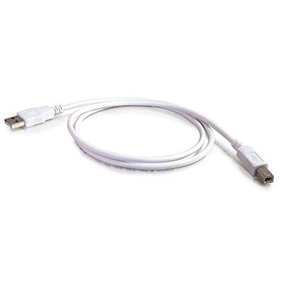 C2G - USB-kabel - USB (M) naar USB type B (M) - USB 2.0 - 5 m - wit C2G - USB-kabel - USB (M) naar USB type B (M) - USB 2.0 - 5 m - wit