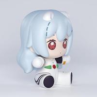 Neon Genesis Evangelion: Rebuild of Evangelion Huggy Good Smile Chibi Figure Rei Ayanami: Long Hair Ver. 7 cm - thumbnail