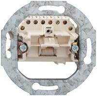 Rutenbeck UAE 8(8)Up 0 Netwerkdoos Inbouw (in muur) Inzet met centraalstuk en frame CAT 3 Wit - thumbnail