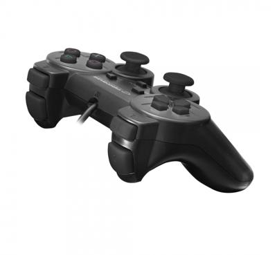 Esperanza EGG107K game controller Gamepad PC,Playstation 3 Analoog/digitaal USB 2.0 Zwart