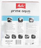 Melitta Waterkoker Prime Aqua Mini RVS/Zwart 1L 2200W - thumbnail