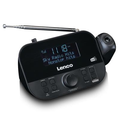 Lenco CR-615 Wekker radio Zwart