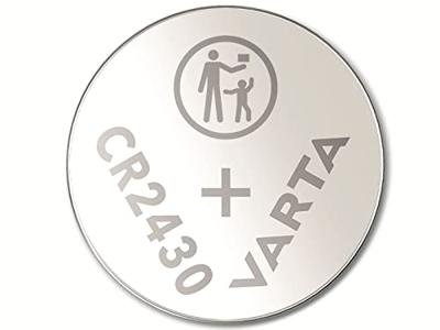 Batterij Varta knoopcel CR2430 lithium blister à 2stuk Batterij Varta knoopcel CR2430 lithium blister à 2stuk