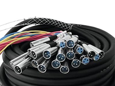 Omnitronic XLR/XLR Multicore kabel 30 m Aantal ingangen:16 x Aantal uitgangen:4 x