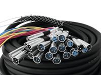 Omnitronic XLR/XLR Multicore kabel 30.00 m Aantal ingangen:16 x Aantal uitgangen:4 x - thumbnail