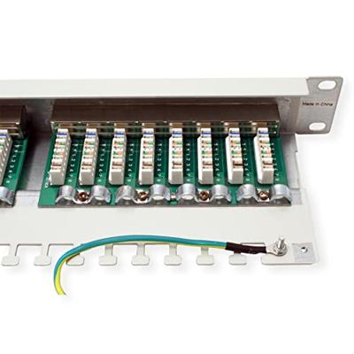 VALUE Cat.5e (Class D) 19-Patchpanel, 24P, afgeschermd, grijs VALUE Cat.5e (Class D) 19-Patchpanel, 24P, afgeschermd, grijs