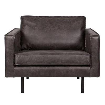 WOOOD Fauteuil 'Rodeo', kleur antraciet