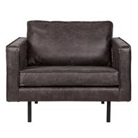 WOOOD Fauteuil 'Rodeo', kleur antraciet - thumbnail