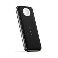 Satechi Quatro Wireless powerbank 10000 mAh Qi Wireless Charging USB-A, USB-C Zwart - thumbnail