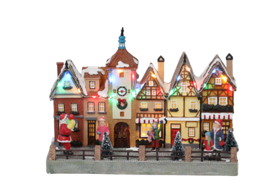 Verlichte Rijtjeshuizen Met Hek Oosterik Home - Oosterik home