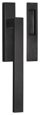 Formani Square LSQ231Y hefschuifdeurbeslag PC69 - PVD mat zwart