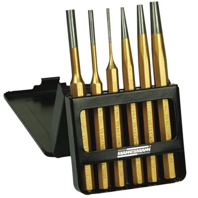 Brüder Mannesmann Doorslagen pendrijverset 6 dlg (Hobby) - 65410