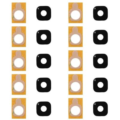 10 stuks Back Camera lenscover met Sticker voor Galaxy J3 (2016) / J320