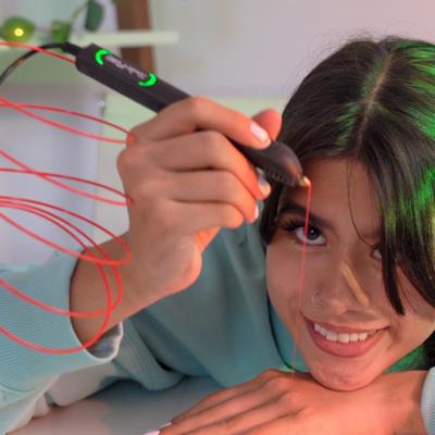 3Doodler Flow 3D Pen Set - incl. 8 kleuren filament en ontwerpboek