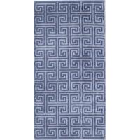 Cawö Cawo Noblesse Elegance Allover print Washandje 16/22 nachtblauw - thumbnail