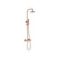 Best Design Regendoucheset Opbouw Lyon Thermostaatkraan Ø 20 cm Mat Rose Goud - thumbnail