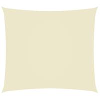 Zonnescherm rechthoekig 4x5 m oxford stof crmekleurig - thumbnail