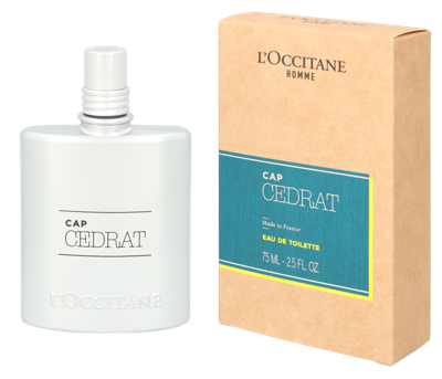 L'Occitane Homme Cap Cedrat Eau de toilette Spray 75ml Heren