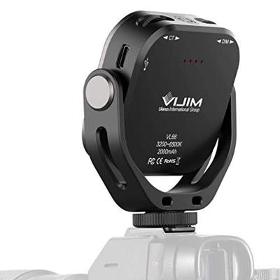 VIJIM VL66 draaibare LED-videolamp met instelbare kleurtemperatuur