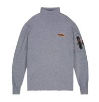 Black Bananas Thunder Turtleneck Senior Grey/Orange - Maat L - Kleur: Grijs | Soccerfanshop - thumbnail