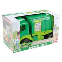 Dolu vuilniswagen 43 cm groen - thumbnail