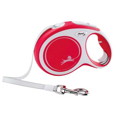 Flexi rollijn new comfort tape L rood 5 meter