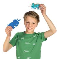SES Creative Ses green beedz - strijkkralenset triceratops dino - thumbnail