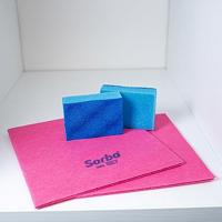 Sorbo schuurspons hygienic+ set van 2 | 24 stuks - thumbnail