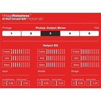 Fender Vintage Noiseless Stratocaster Pickups, Aged White (set) - thumbnail